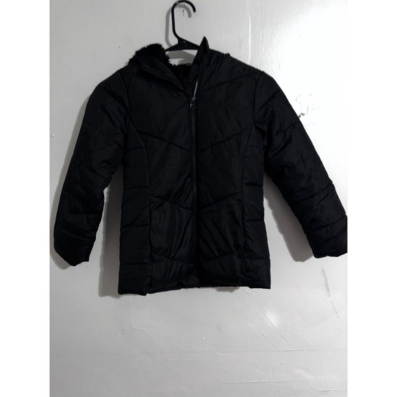 Swiss tech kids small black puffer coat, nwot - Picture 1 of 8